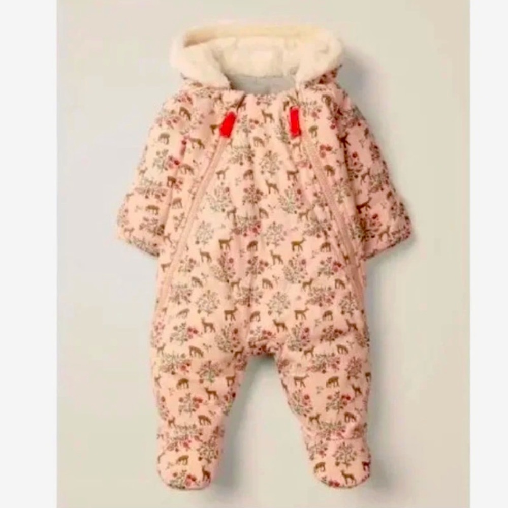 BABY BODEN Cozy Fleece Bunting
